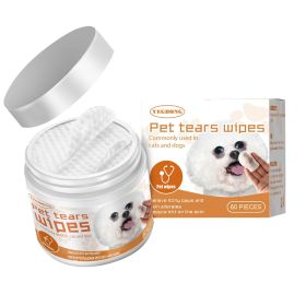 Yegebang Pet Wipes For Cleaning Dogs And Cats Tear Stains Eye Cleaning Wipes Eye Dirt Cotton Pads (Option: 3pcs)
